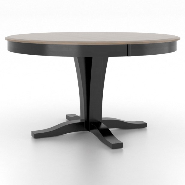 Canadel Gourmet Customizable Round Table Sheely s Furniture